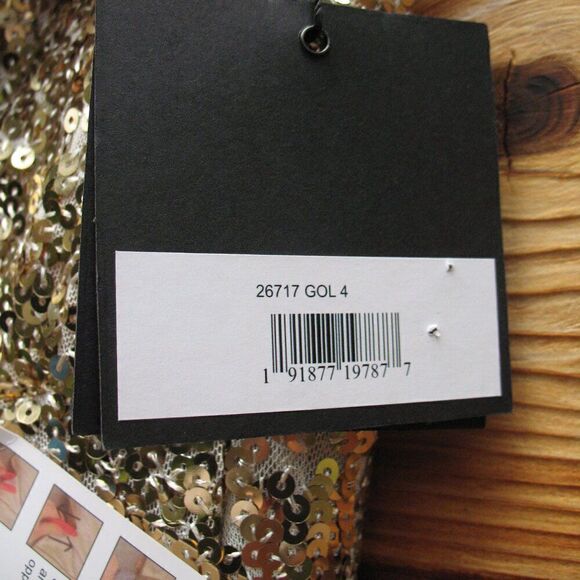 Mac Duggal 26717 SEQUINED ONE SHOULDER BISHOP SLEEVE TRUMPET GOWN - Picture 16 of 16